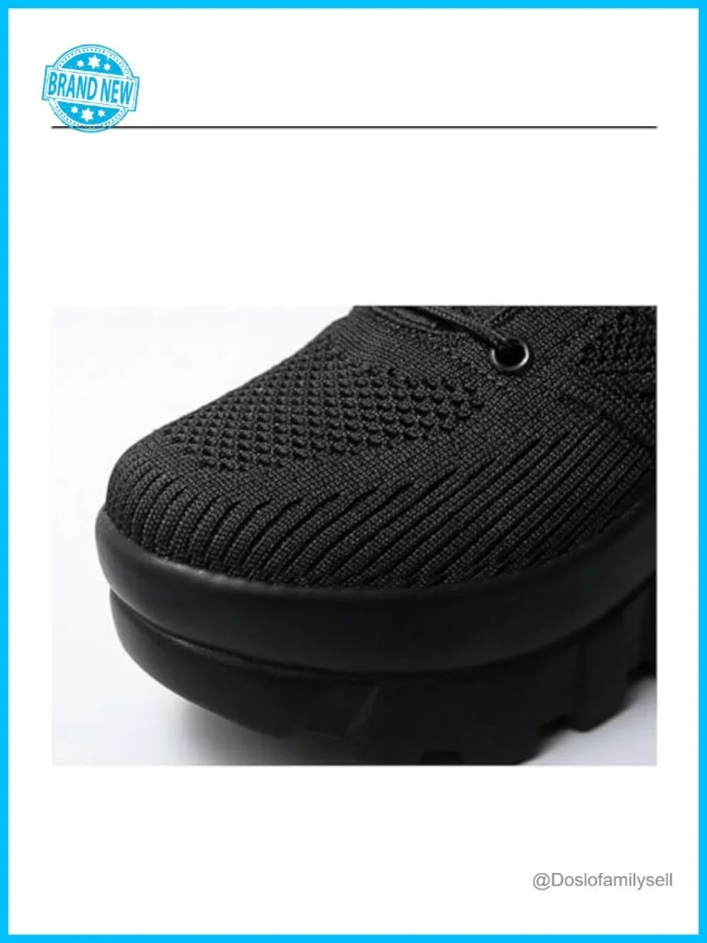 Women's Chunky Platform Orthopedic Walking Shoes Knitted Mesh Arch Support